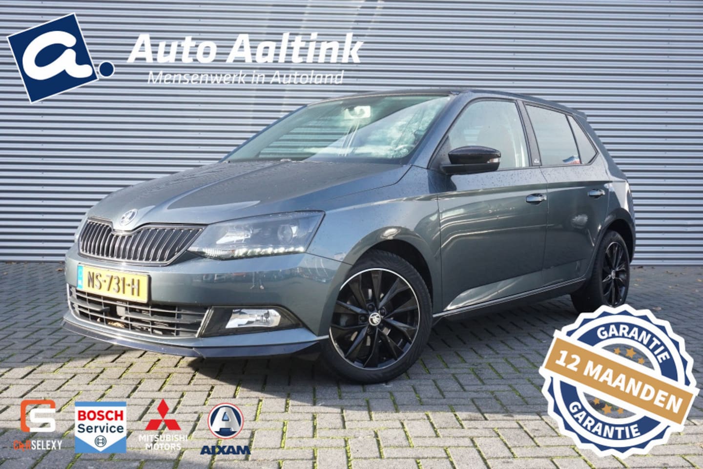 Skoda Fabia - Monte Carlo SPORTIEF | PANO | PARK.SENS. | AIRCO | 16'LMV + 4SBA - AutoWereld.nl