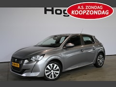 Peugeot 208 - 1.2 PureTech Blue Lease Active Ecc Navigatie LED 100% Onderhouden Inruil Mogelijk