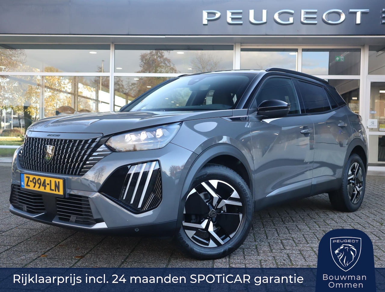 Peugeot 2008 - GT Puretech 130pk EAT8 Automaat Rijklaarprijs, Navigatie Adaptieve cruise control Camera D - AutoWereld.nl