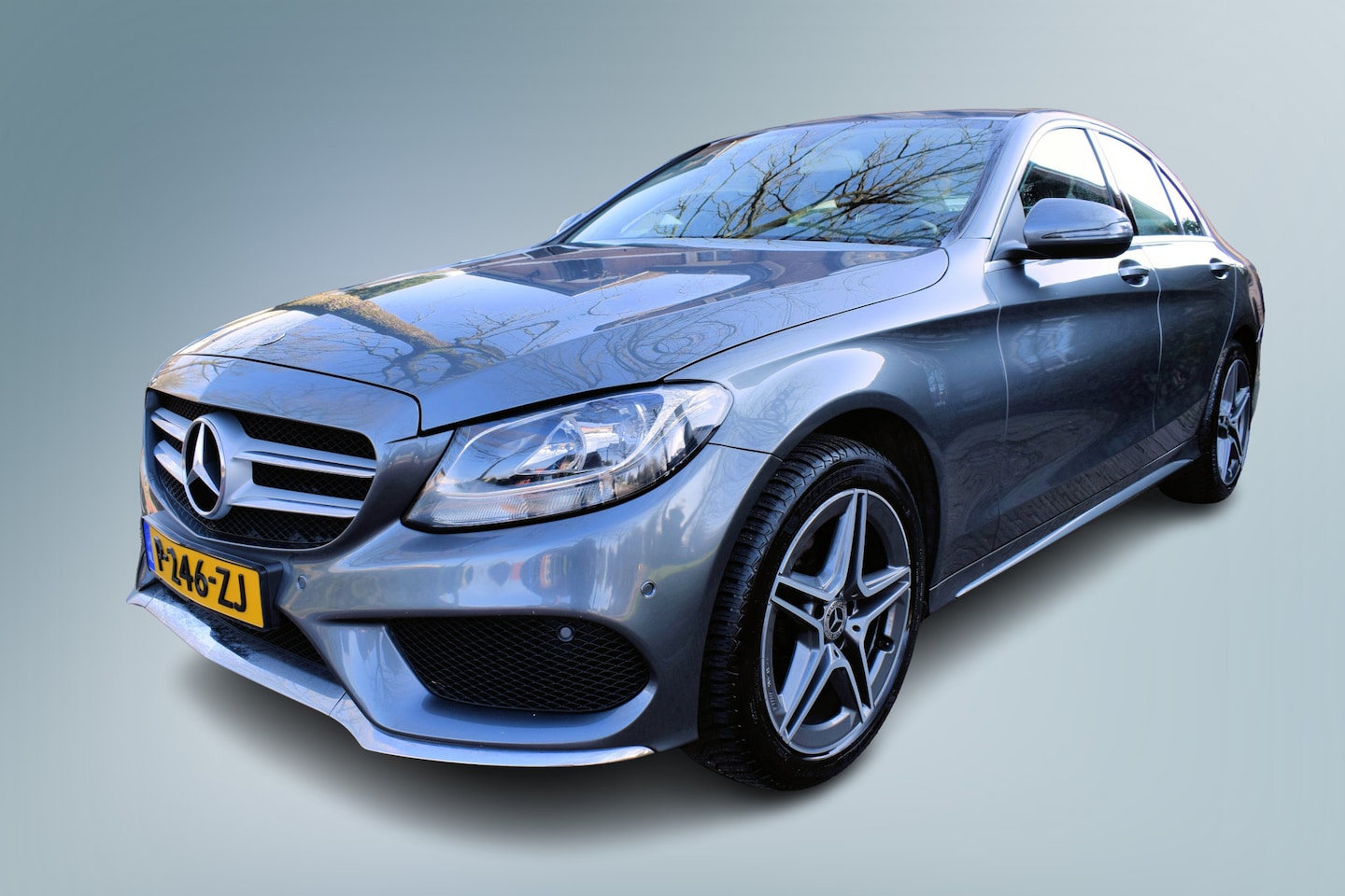 Mercedes-Benz C-klasse - 180 AMG Line Navi/Cruis Automaat - AutoWereld.nl