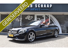 Mercedes-Benz C-klasse Cabrio - 180 Prestige / AMG Styling / 18"LM / Leder / Airscarf / Navi / Camera