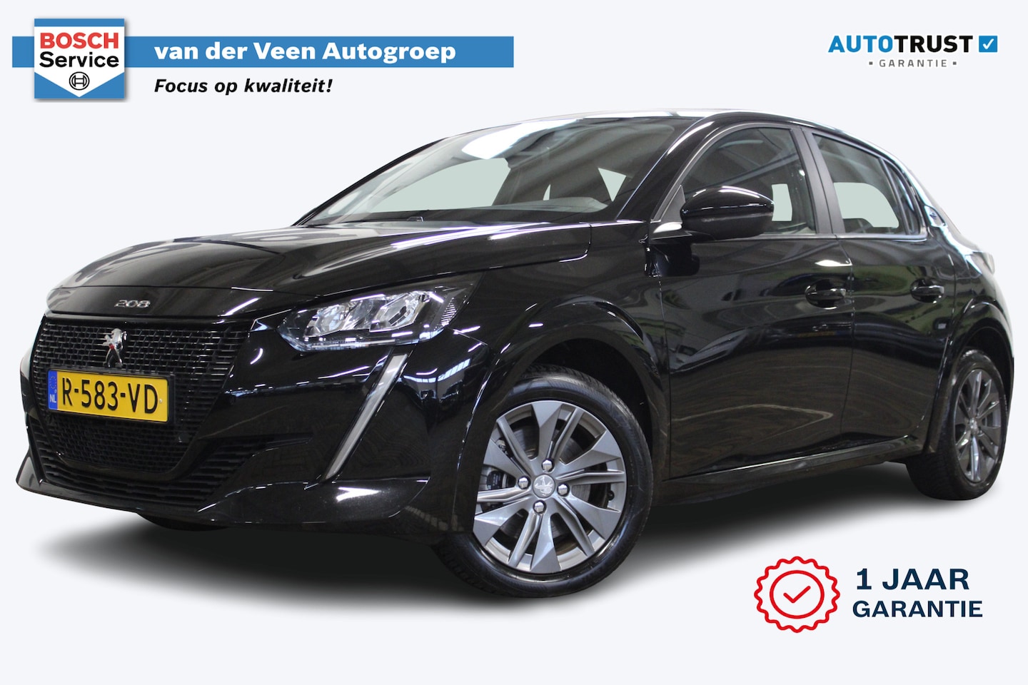 Peugeot e-208 - EV Active Pack 50 kWh | Incl. 12 maanden garantie | Cruise control | Climate control | Sto - AutoWereld.nl