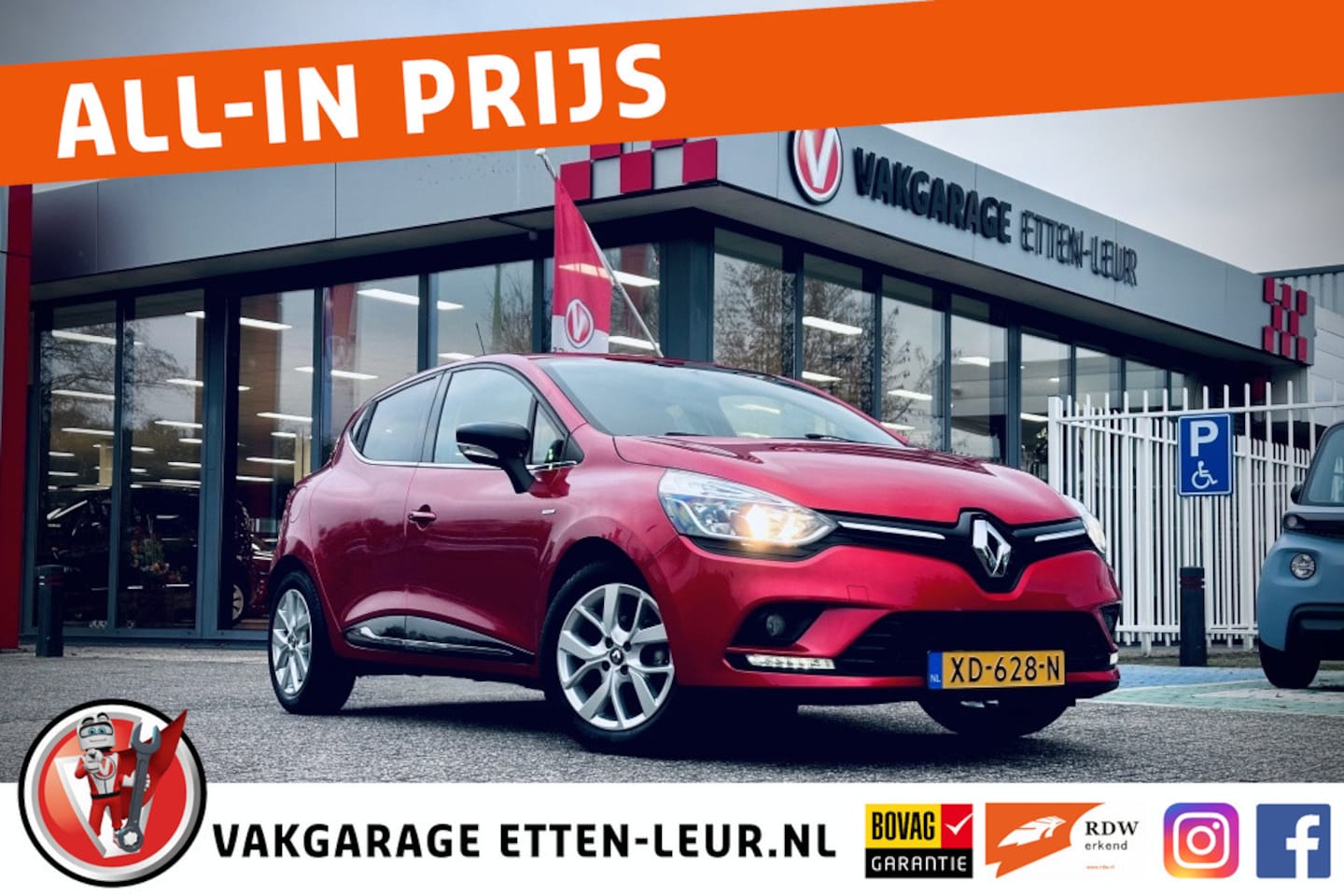 Renault Clio - 0.9 TCe Limited / AIRCO / PARKEERSENSOREN - AutoWereld.nl