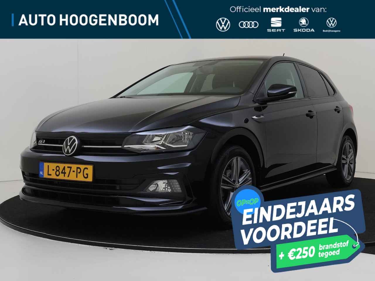 Volkswagen Polo - 1.0 TSI R-Line Edition | CarPlay | Airco | Parkeersensoren | Adaptieve cruise control | DA - AutoWereld.nl