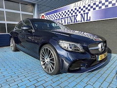 Mercedes-Benz C-klasse - 180 AMG-LINE CRUISE LEER P-CAM APPLE