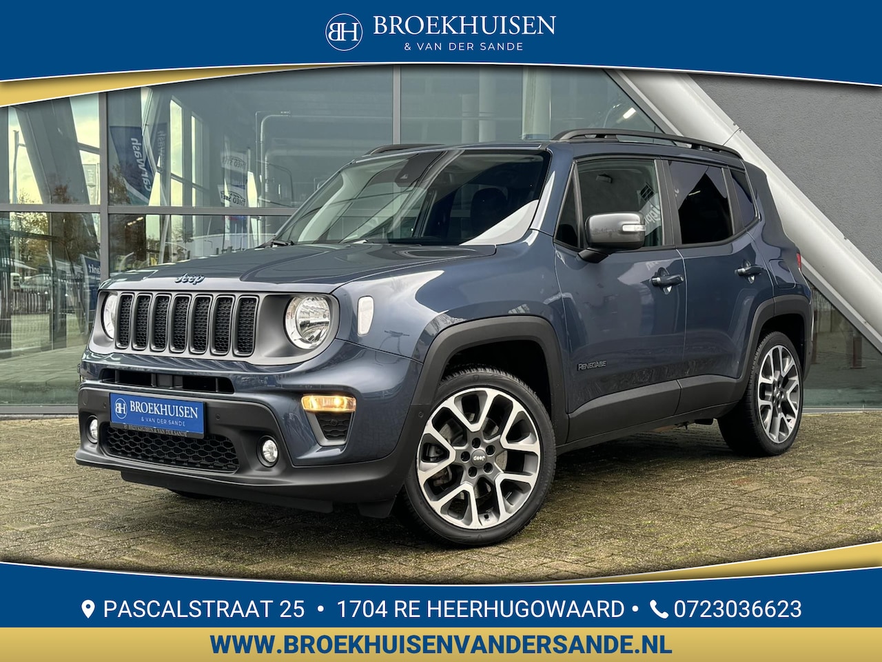 Jeep Renegade - 4xe 240pk Plug-in Hybrid Electric S Automaat / Camera / Stoelverwarming - AutoWereld.nl