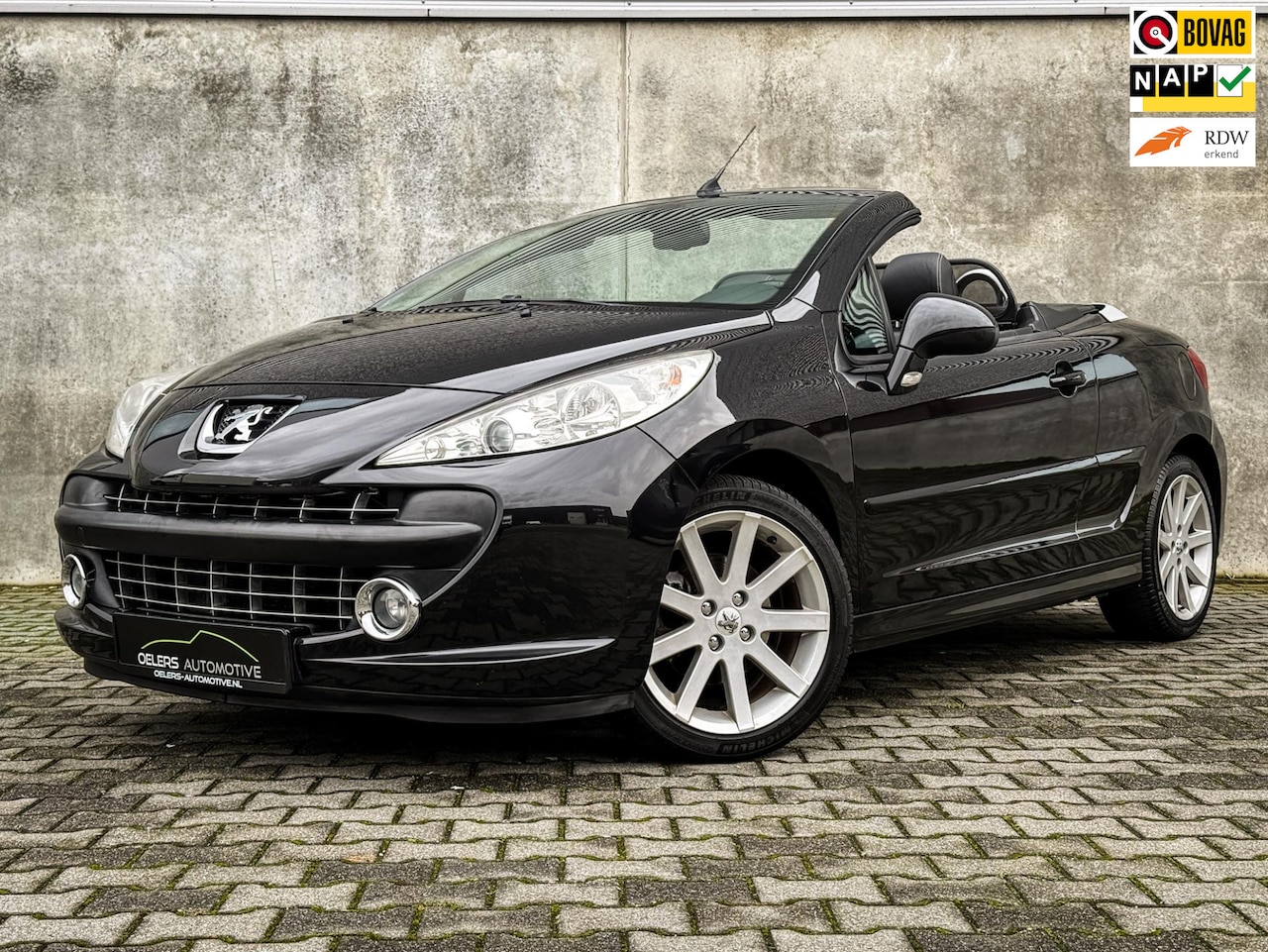 Peugeot 207 CC - 1.6 VTi Roland Garros | Origineel NL! | Clima | Leder | Cruise | Metalic | Super mooi! | - AutoWereld.nl