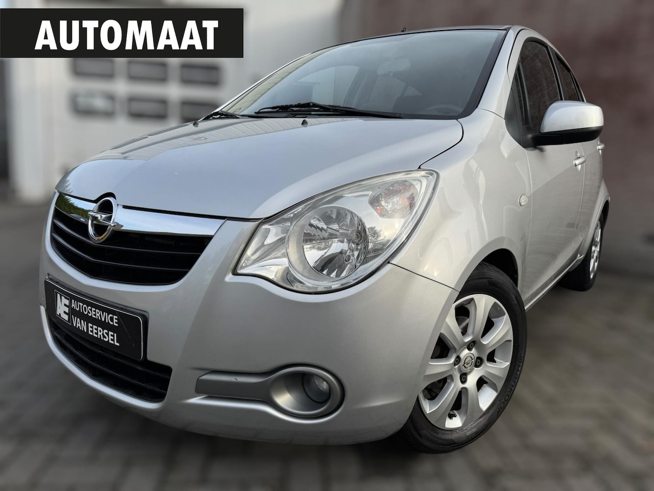 Opel Agila - 1.2 Enjoy AUTOMAAT / AIRCO / HOGE INSTAP / PARKEERSENSOREN / NL AUTO / 15 INCH LMV / 1E EI - AutoWereld.nl