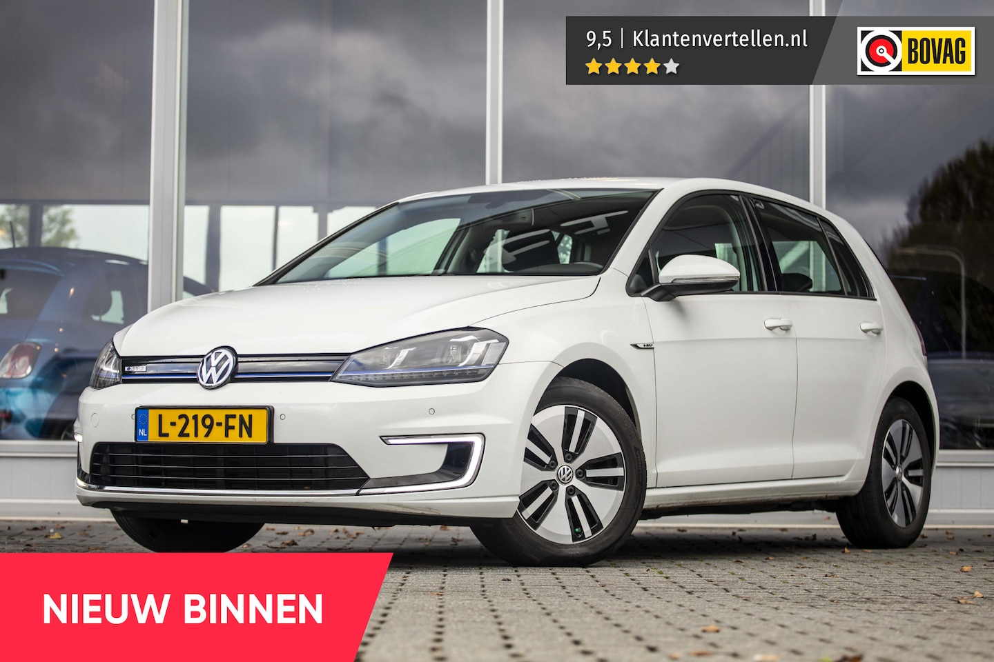 Volkswagen e-Golf - e-Golf | Carplay | Cruise | LED | Park. sens. V + A - AutoWereld.nl