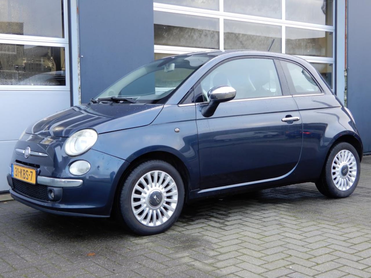 Fiat 500 - 1.2 Lounge Airco/Panoramadak/Blue&me - AutoWereld.nl