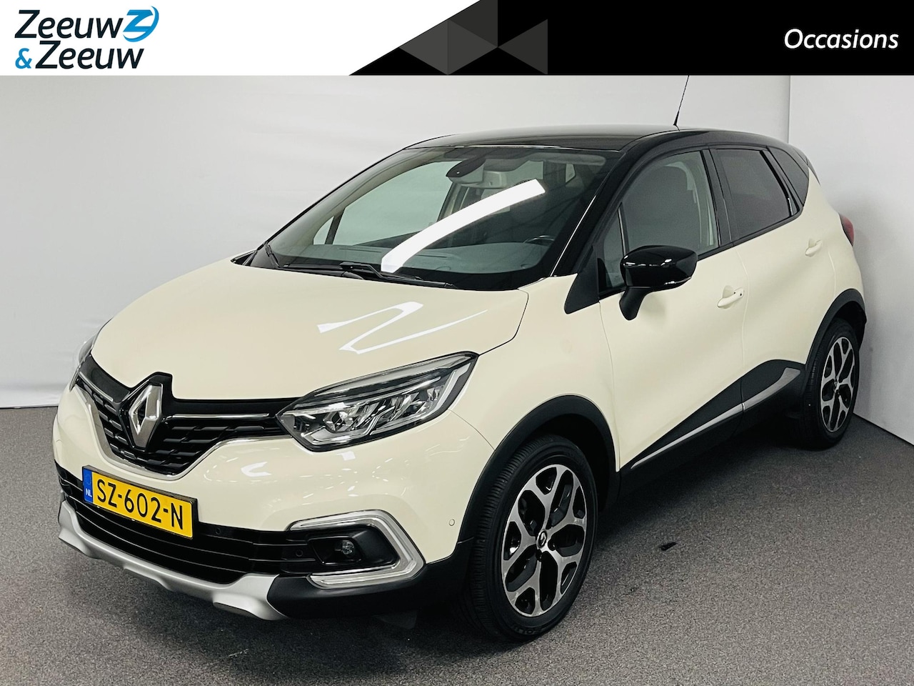 Renault Captur - 0.9 TCe Edition One Navi airco camera parkeersensoren leer dodehoekdetectie stoelverwarmin - AutoWereld.nl