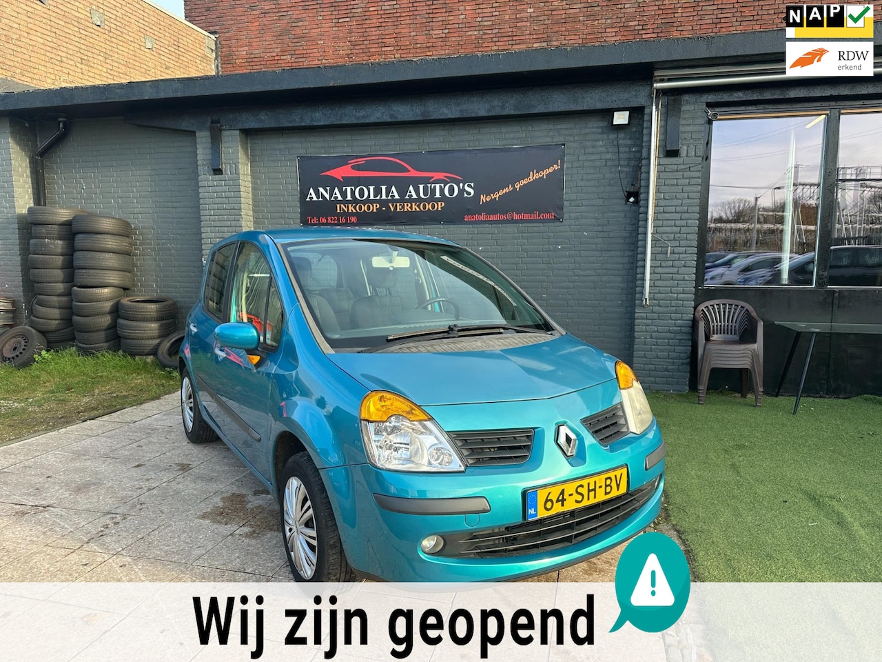 Renault Modus - 1.4-16V Privilège Luxe *APK*AIRCO* - AutoWereld.nl