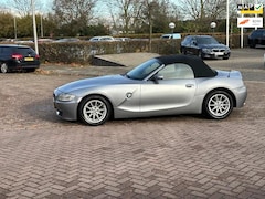 BMW Z4 Roadster - 2.0i Introduction Cabriolet, bj.2006, kleur:blauw/grijs, airco, leder, sportvelgen, NAP me