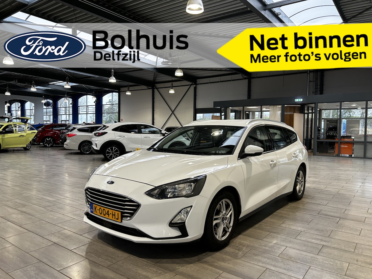 Ford Focus Wagon - EcoBoost Hybrid 125 pk Trend Edition | Trekhaak | Camera | LED | Navi | Cruise | AGR stoel - AutoWereld.nl