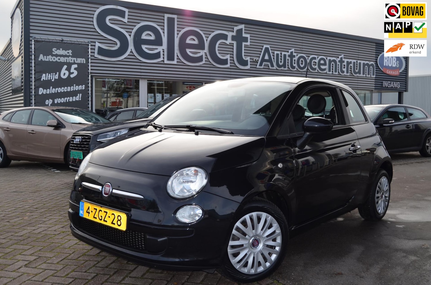 Fiat 500 - 1.0 TwinAir Pop|AIRCO|NAVI|BLUETOOTH|DEALER ONDERH. - AutoWereld.nl