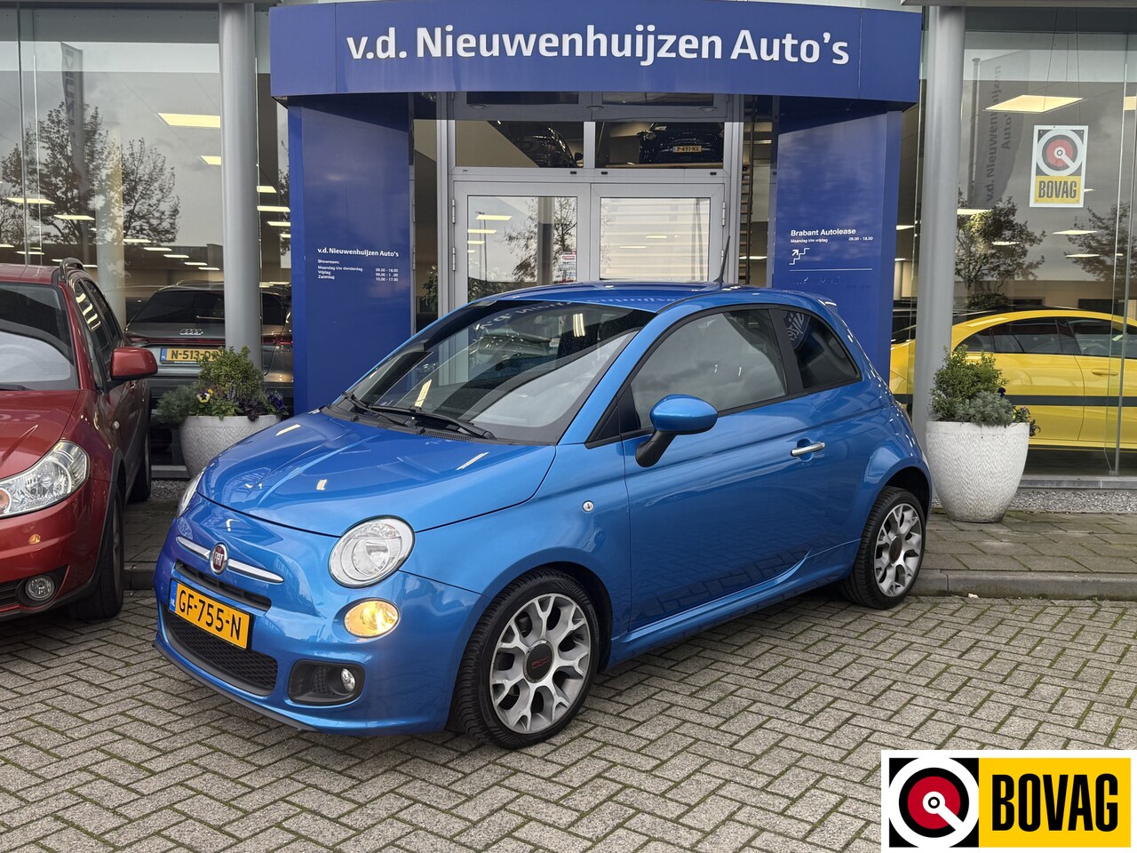 Fiat 500 - 0.9 TwinAir Turbo 500S Sport | Topstaat! | Info Sven 0492588974 - AutoWereld.nl