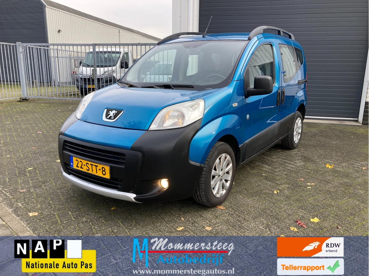 Peugeot Bipper Tepee - 1.4 Outdoor Airco Dub-schuifd - AutoWereld.nl