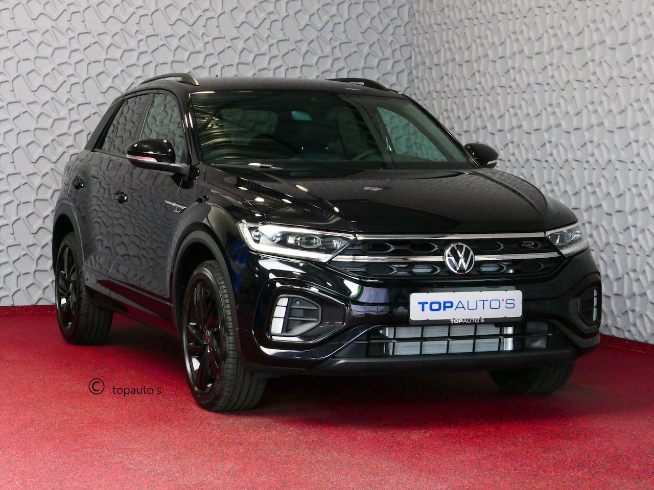 Volkswagen T-Roc - ✅NIEUWE AUTO✅ 1.5 TSI 150PK R-LINE BLACK EVO IQ LIGHT ALCANTARA ELEK.KLEP CARPLAY STOEL/ST - AutoWereld.nl