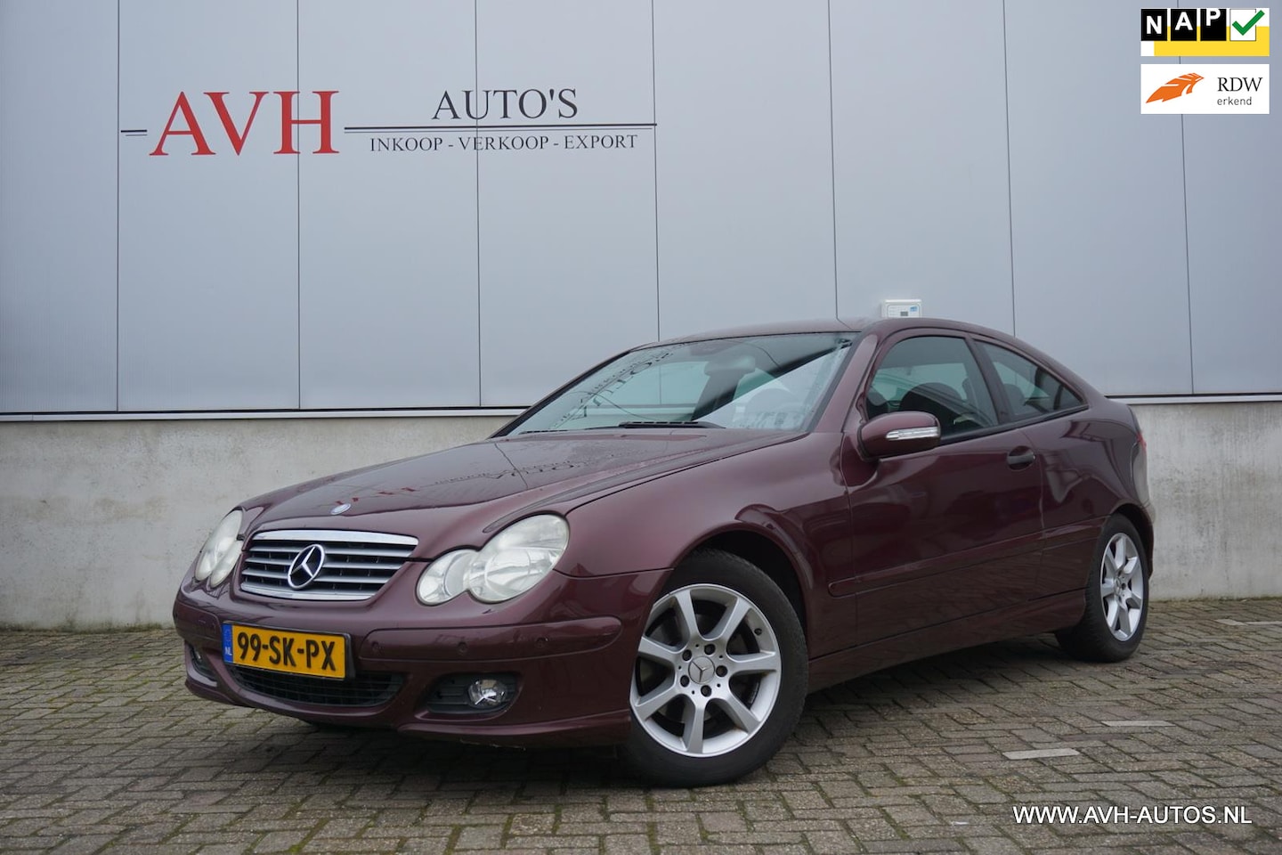 Mercedes-Benz C-klasse Sportcoupé - 180 K. Automaat - AutoWereld.nl