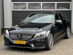 Mercedes-Benz C-klasse - 180 AMG Sport Xenon/Led, HUD, Lane Assist, Navi, Cruise Control, Stoelverwarming