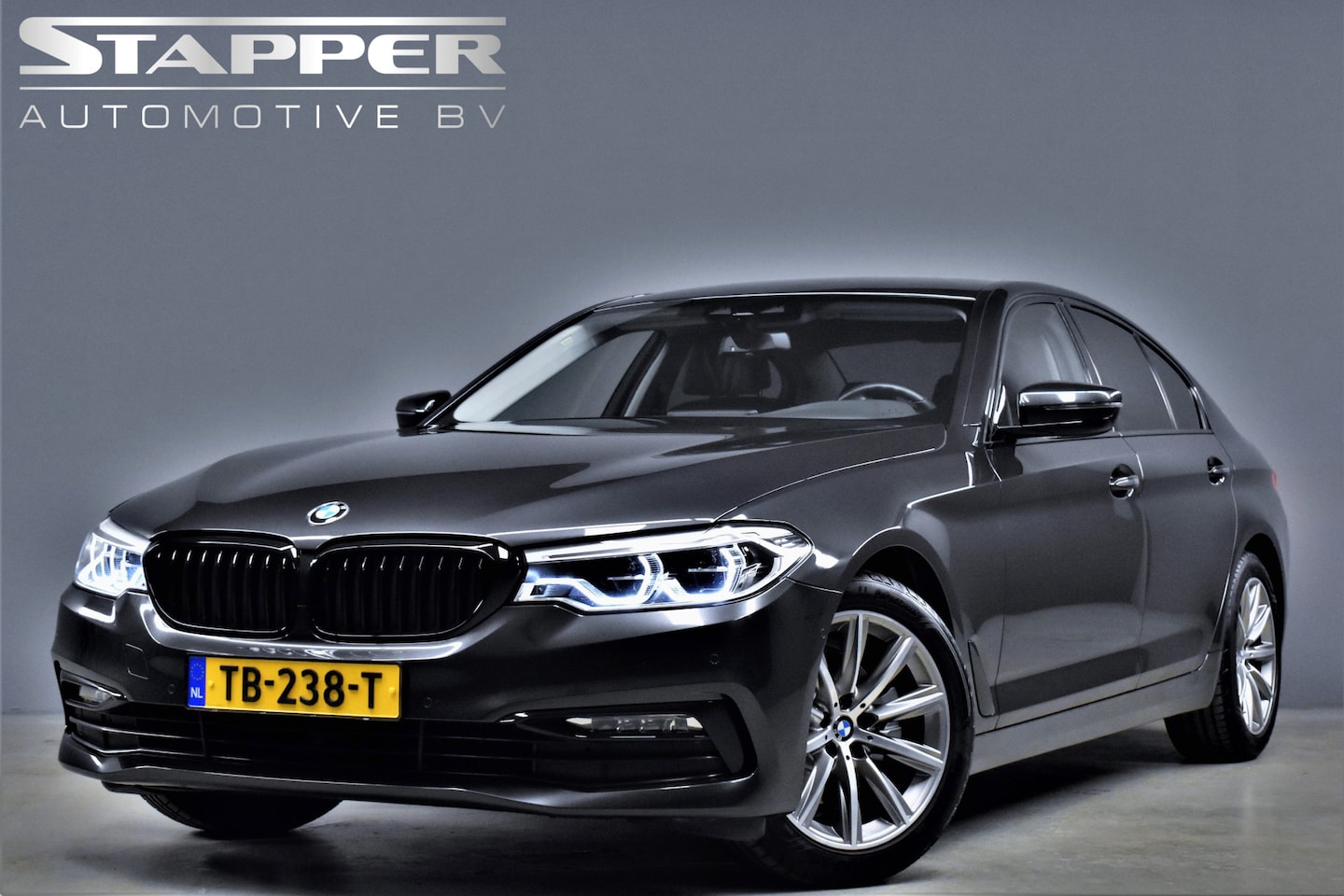 BMW 5-serie - 520i 184pk Automaat High Executive Org.NL Navi/Camera/Led/Leer/Sportstoelen/Stoelverw./Pdc - AutoWereld.nl