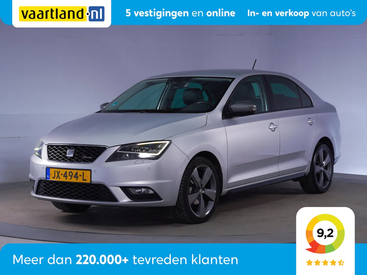 Seat Toledo - 1.2 TSI FR Line Connect [ LED Navi Camera Clima Stoelverwarming ] - AutoWereld.nl