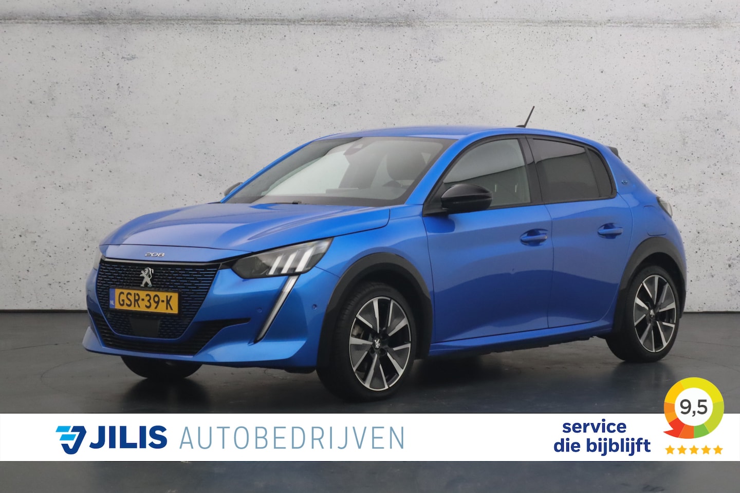 Peugeot e-208 - EV GT Pack 50 kWh | 2000,- Subsidie | Adaptieve cruise control | Half lederen bekleding | - AutoWereld.nl