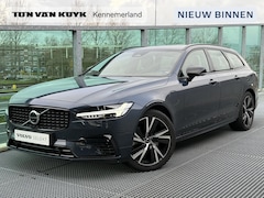 Volvo V90 - 2.0 T6 Recharge AWD Ultimate Bright , Automaat , Panoramadak , Semi Elek. Trekhaak , Bower