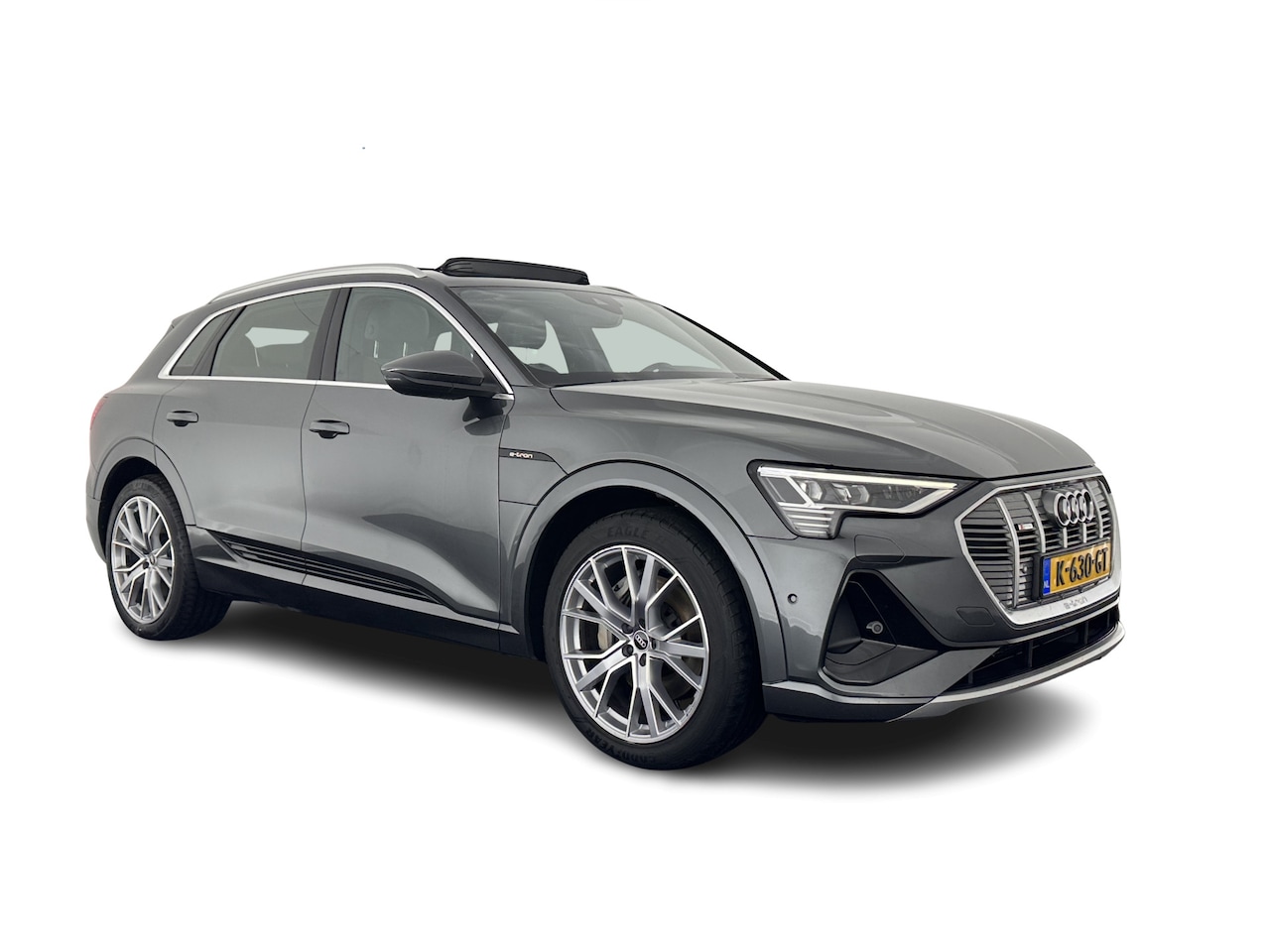 Audi e-tron - 55 quattro S edition 95 kWh [ 3-Fase ] (INCL-BTW) *PANO | LEATHER-MICROFIBRE | ADAPTIVE-CR - AutoWereld.nl