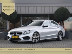 Mercedes-Benz C-klasse - 180 AMG Sport Edition|Leder|Camera|Origi NL|Navi