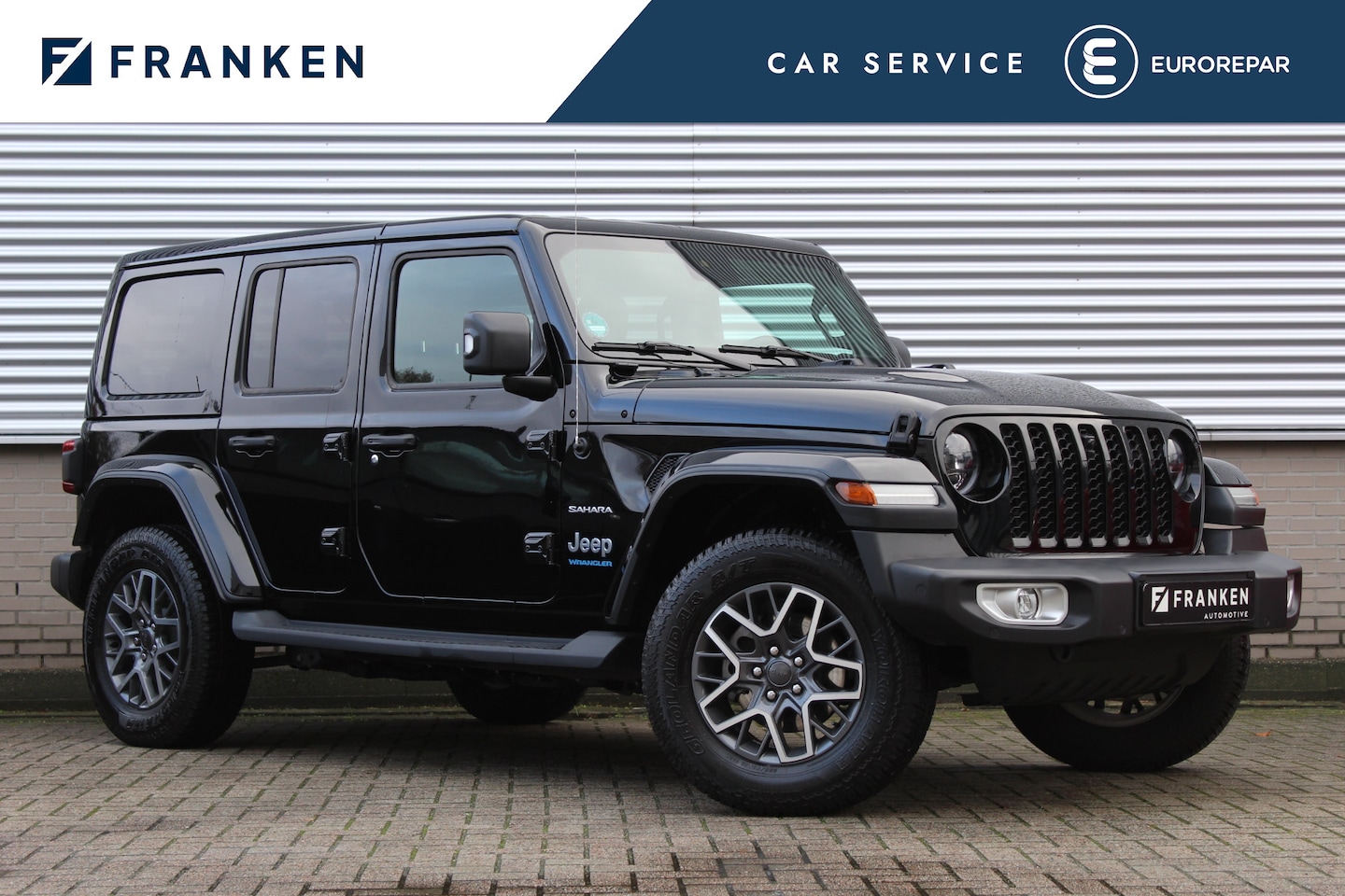 Jeep Wrangler Unlimited - 4xe 380 Sahara | Dual Top | Full Options | Alpine | Adaptieve Cruise | BLIS | Leder - AutoWereld.nl