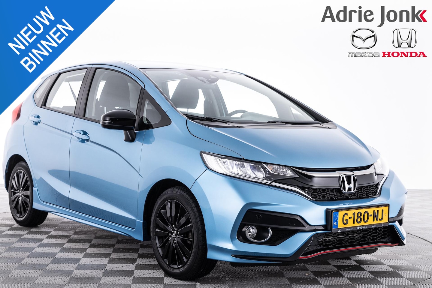 Honda Jazz - 1.5 i-VTEC Dynamic | AUTOMAAT | AIRCO | PARKEERSENSOREN | NAVIGATIE | VERWARMDE STOELEN | - AutoWereld.nl