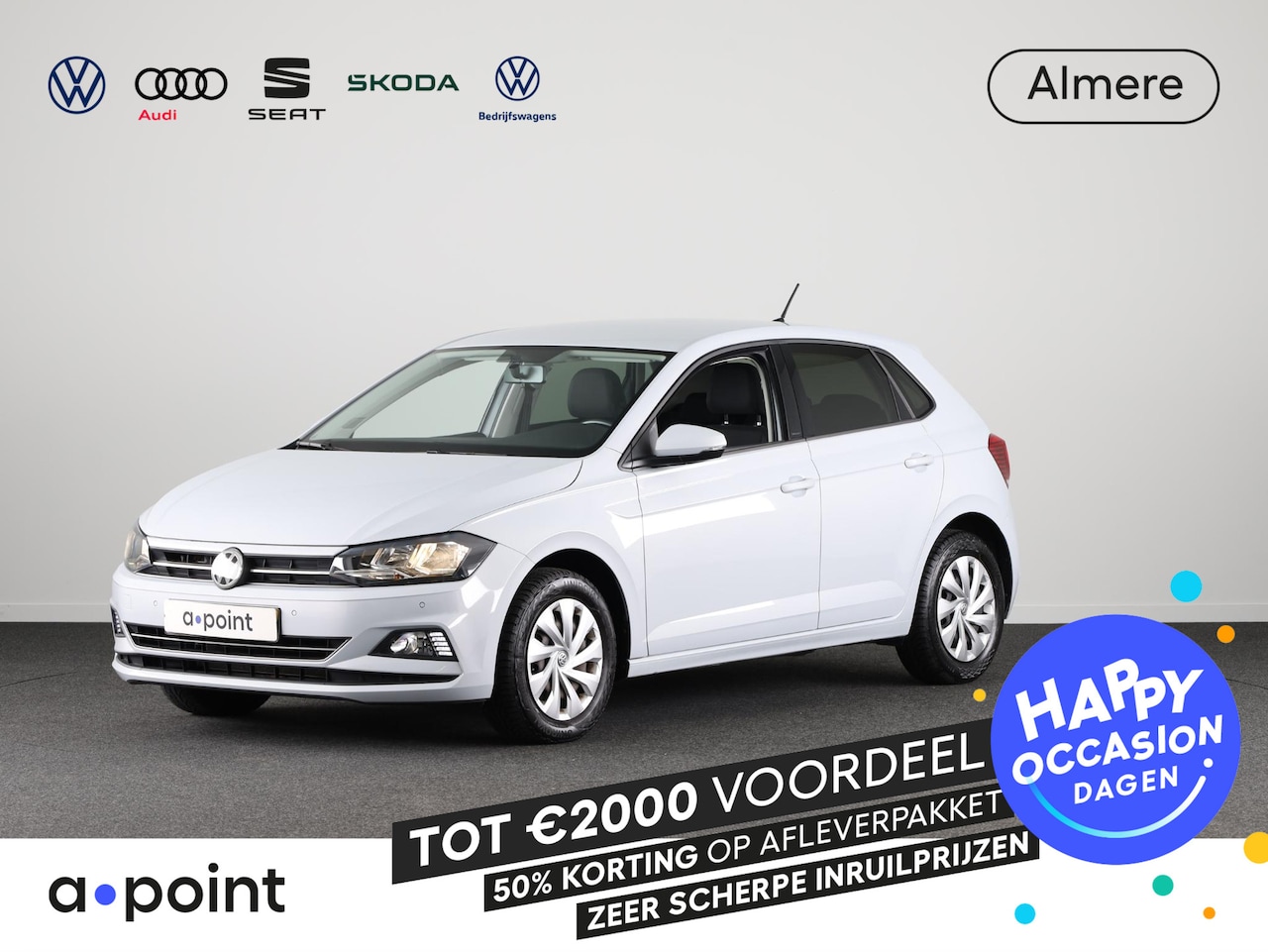 Volkswagen Polo - 1.0 TSI Comfortline 95 pk | Navigatie | Parkeersensoren | Adaptieve cruise control | Airco - AutoWereld.nl