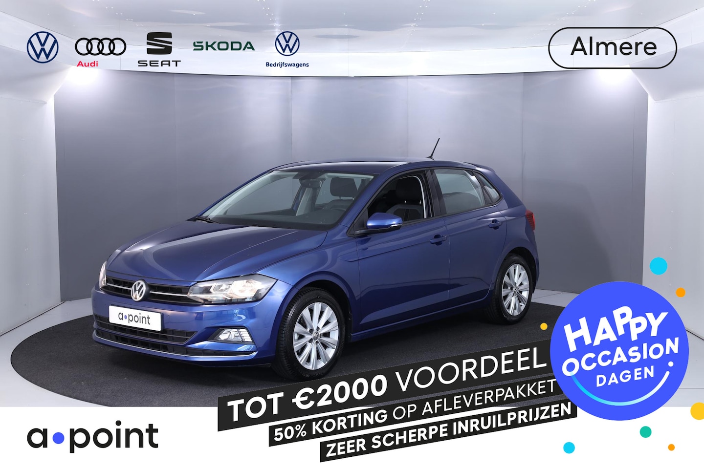 Volkswagen Polo - 1.0 TSI Highline 116 pk Automaat (DSG) | Navigatie | Parkeersensoren | Apple Carplay/Andro - AutoWereld.nl