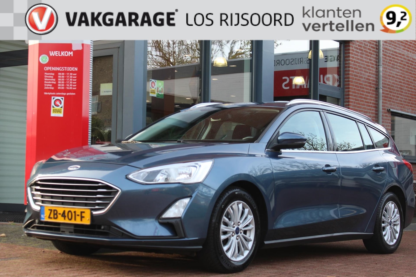 Ford Focus Wagon - 1.0 EcoBoost *Titanium* | Carplay | Navigatie | Cruise Control | A/C | - AutoWereld.nl