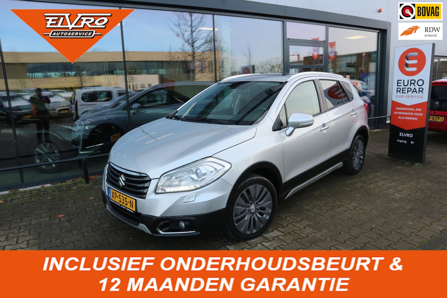 Suzuki SX4 S-Cross - 1.6 Exclusive AUTOMAAT LEDER CAMERA NAVI PANORAMA KEYLESS CLIMA TREKHAAK 17INCH RIJKLAARPR - AutoWereld.nl