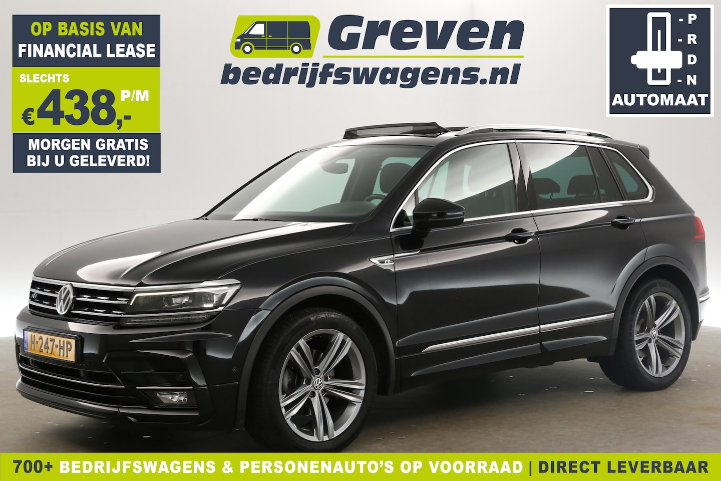 Volkswagen Tiguan - 1.5 TSI R-line 150PK Automaat Pano ACC Clima Camera Carplay Virtual DSG Navi LED Sfeer Mas - AutoWereld.nl