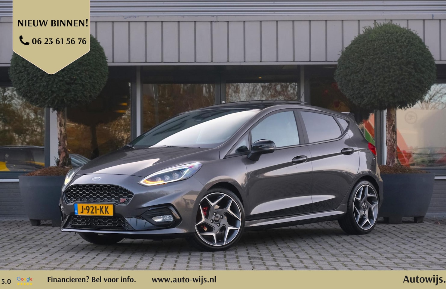 Ford Fiesta - 1.5 EcoBoost ST-3|Recaro|Pano|Camera|B&O - AutoWereld.nl