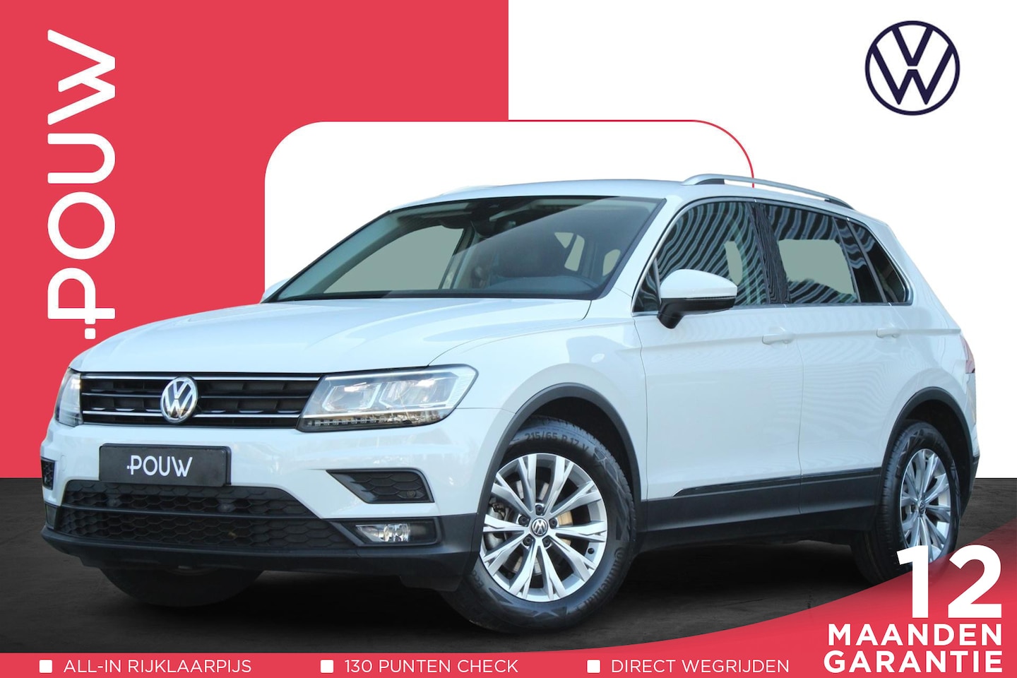 Volkswagen Tiguan - 1.5 TSI 150pk DSG Comfortline Business | Trekhaak | LED Koplampen | Carplay & Android Auto - AutoWereld.nl