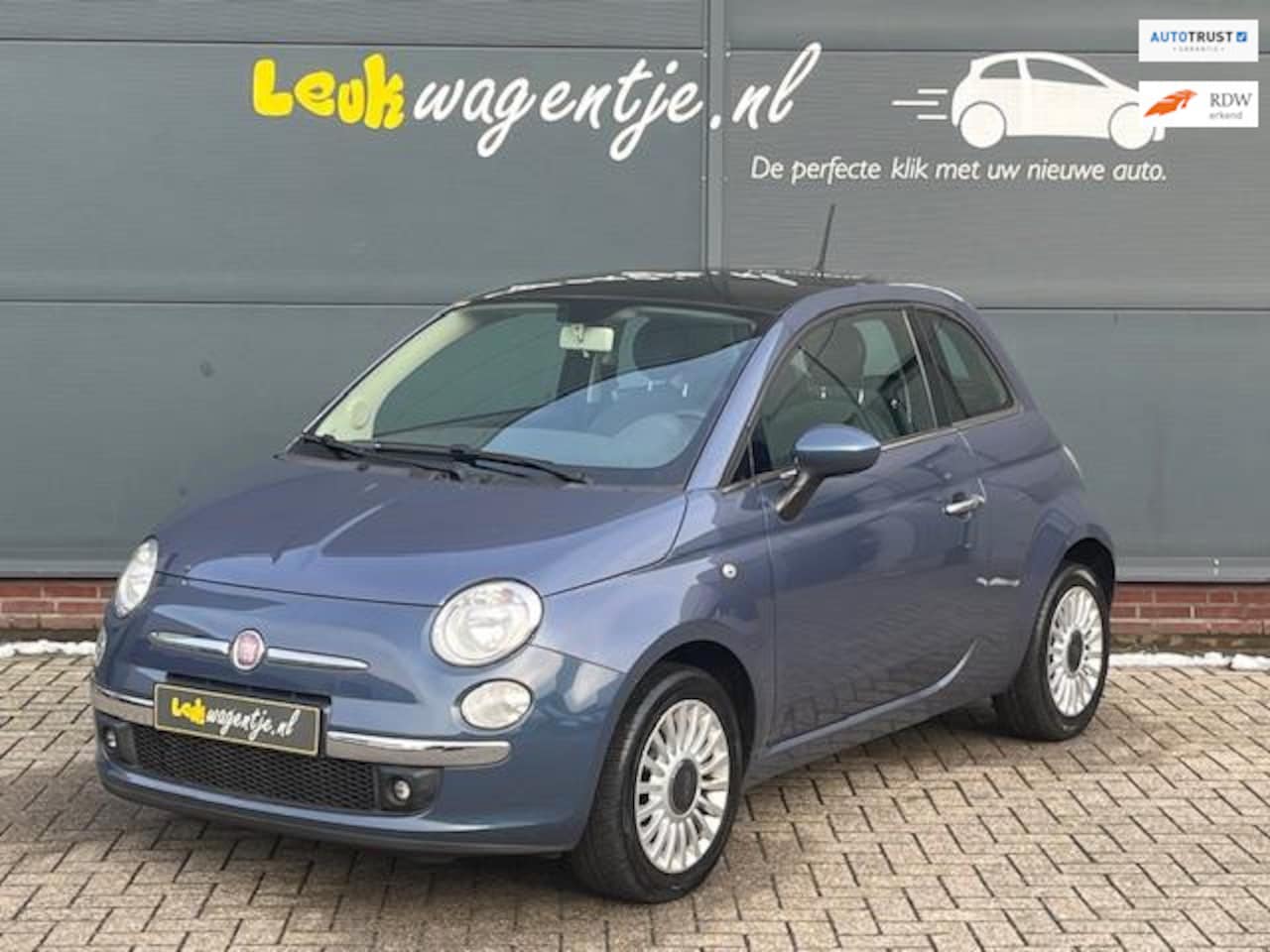 Fiat 500 - 0.9 TwinAir Lounge *airco *bluetooth - AutoWereld.nl