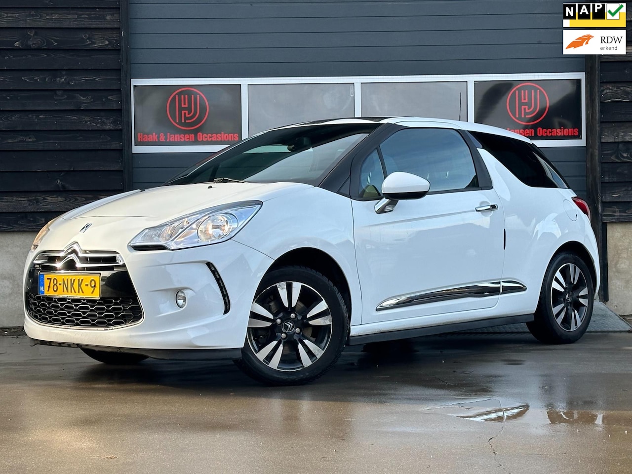 Citroën DS3 - 1.6 So Chic in White Clima Cruise Apk NAP - AutoWereld.nl