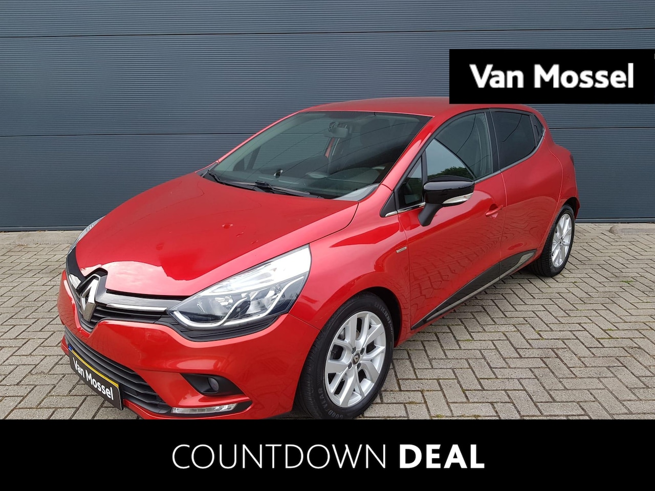 Renault Clio - 0.9 TCe 90Pk Limited | Airco | Navigatie | Parkeersensoren | Cruise Control | Lichtmetalen - AutoWereld.nl