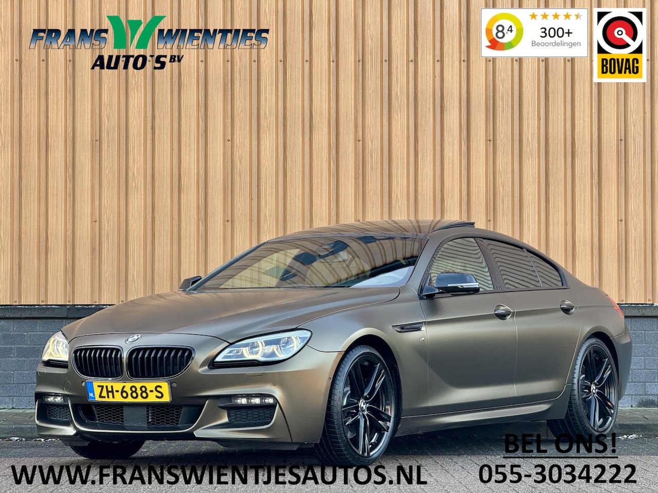 BMW 6-serie Gran Coupé - 640d High Executive | Panoramadak | Softclose | HUD | Elektrische Stoelen + Geheugen | Ach - AutoWereld.nl