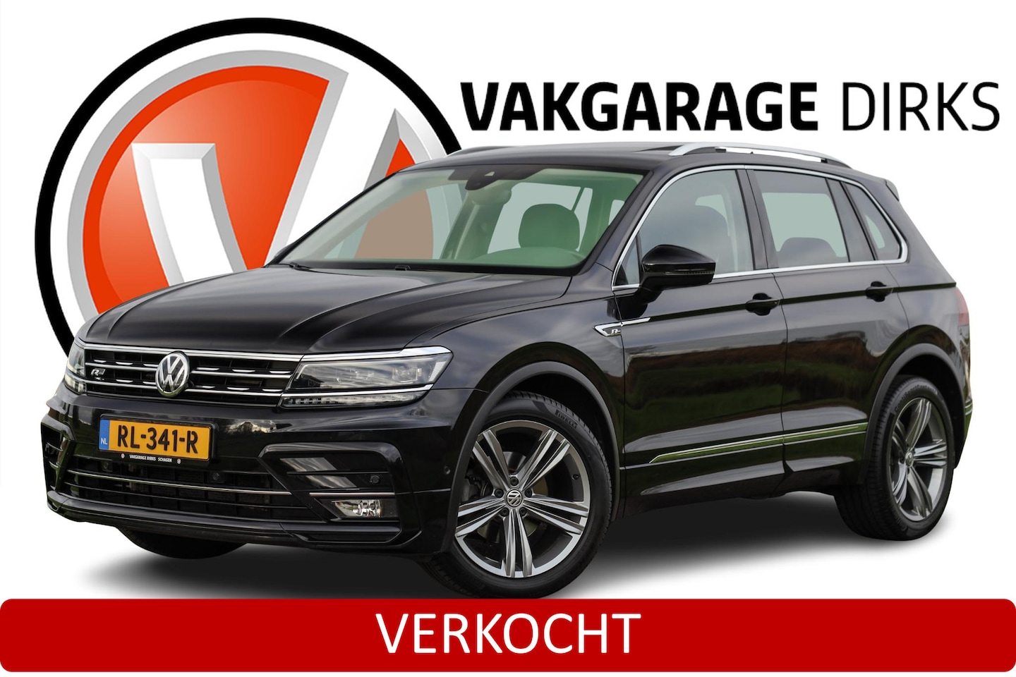 Volkswagen Tiguan - 1.4 TSI 150 PK DSG R-Line ✅ Leder ✅ Pano ✅ LED - AutoWereld.nl