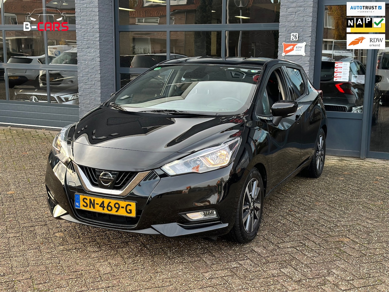 Nissan Micra - 0.9 IG-T N-Connecta NAVI|CAMEREA|CRUISEC|PDC|NWMODEL|XENON|TOPST!!! - AutoWereld.nl