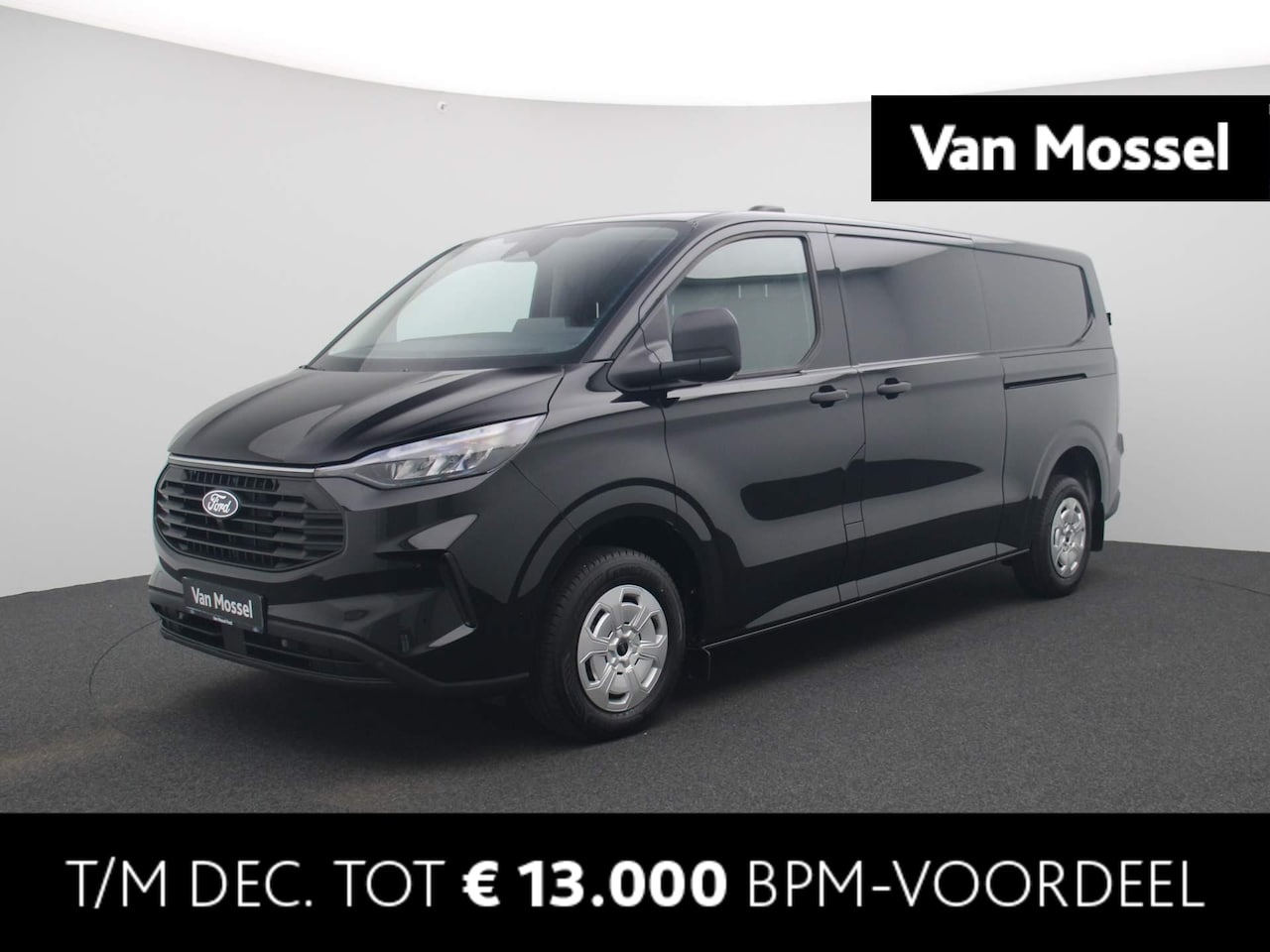 Ford Transit Custom - 320 2.0 TDCI L2H1 Limited 136 pk handgeschakeld | Trekhaak | LED koplampen | Dubbele schui - AutoWereld.nl