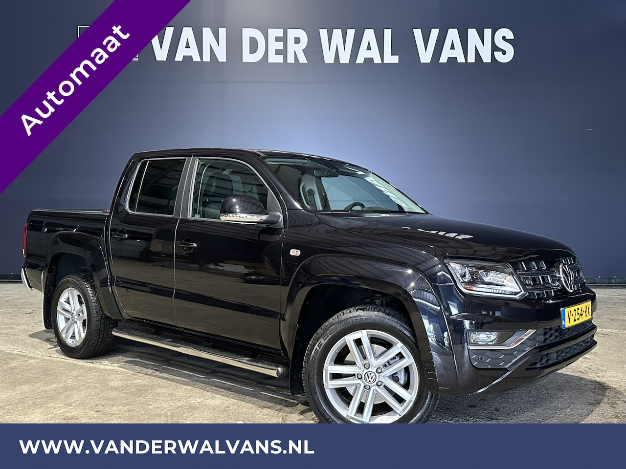 Volkswagen Amarok - 3.0 TDI V6 225pk Automaat Pick up 4x4 aandrijving Euro6 Airco | 3500kg Trekhaak | Apple Ca - AutoWereld.nl