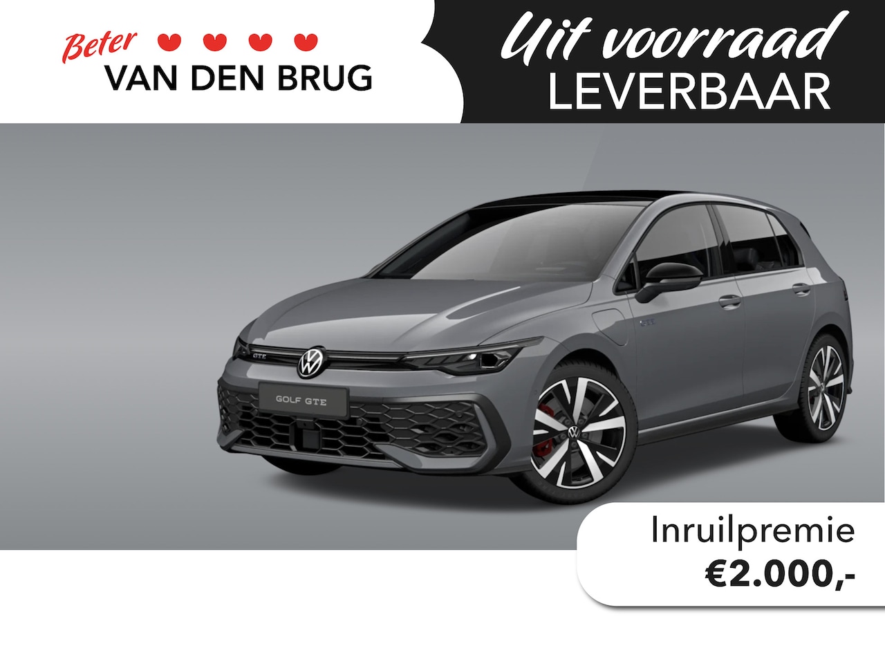 Volkswagen Golf - 1.5 272 PK eHybrid GTE | Panoramadak | Trekhaak | Black Style | - AutoWereld.nl