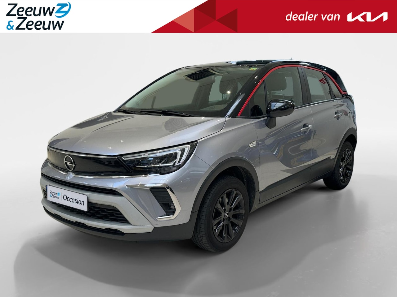 Opel Crossland - 1.2 Turbo GS Line Navigatie | Dealer Onderhouden | Luxe auto | Hoge instap | 12 Maanden Bo - AutoWereld.nl