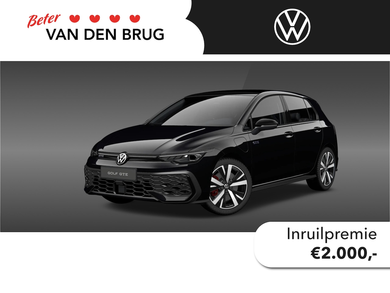 Volkswagen Golf - 1.5 272 PK eHybrid GTE | Panoramadak | Trekhaak | Black Style | - AutoWereld.nl